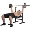 PANCA CON PORTABILANCIERE TUNTURI WB20 RICHIUDIBILE HOME GYM FITNESS
