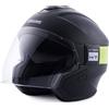 BLAUER HACKER casco jet - (Black/Neo Yellow Matt)