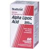 HEALTHAID ACIDO ALFA LIPOICO 60 CAPSULE