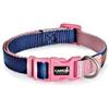 CAMON COLLARE REGOLABILE DOUBLE PREMIUM BICOLOR BLU/ROSA 20 X 360-480 MM DC119/C.01
