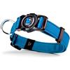 MY FAMILY COLLARE MEMOPET POLIESTERE BLU 2,2 -40/60 CM