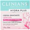 Clinians hydra plus - crema idratante lenitiva viso pelli secche e sensibili 50 ml