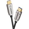 celexon cavo HDMI 2.0b UHD attivo in fibra ottica, 10 m, nero