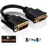 PureLink Port Saver - connettore DVI-D maschio - connettore DVI Basic + Series - v1.3 - 10cm