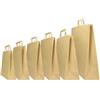 Mainetti Bags Shopper - maniglie piattina - 22 x 10 x 29 cm - carta kraft - avana - Mainetti Bags - conf. 25 pezzi (unità vendita 1 pz.)