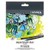 LYRA Pennarelli Aqua Brush Duo - punte 2,00 - 4,00 mm - Lyra - astuccio 24 pezzi (unità vendita 1 pz.)