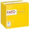 FATO Tovagliolo - carta - 24 x 24 cm - 2 veli - giallo - Fato - conf. 100 pezzi (unità vendita 1 pz.)