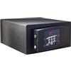Ristoattrezzature Modello: 100682034,Cassaforte digitale motorizzata 36x41x19h cm a taglio laser, adatta a contenere PC, on display a LED rossi, codice cliente a 4 cifre
