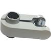 Aqualisa Pinch Grip - Supporto scorrevole per doccia, colore: Bianco