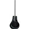 Wenko WC in ceramica Drop Neo, nero, 13.5 x 14 x 40 cm