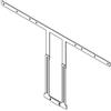 Hagor adattatore display per videocamere per conferenze Logitech Meetup (55 - 75")