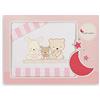 INTERBABY, Biancheria per lettino, 3 pz., Rosa (Rosa)