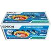 Epson MULTIPACK 4 TONER ORIGINALE EPSON ACULASER C1100 CX11 NERO+3COLORI C13S050268 S050268