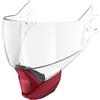 SHARK Visiera Shark VZ17016 Evo Jet chiara rosso opaco
