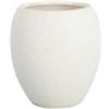King Collection Bicchiere porta spazzolini linea Stone - bianco - King Collection (unità vendita 1 pz.)