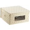 King Collection Scatola per indumenti King Box - 36 x 36 x 19 cm - King Collection (unità vendita 1 pz.)