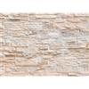 Runa Art Carta da parati fotografica Effetto Steinwand 3D 352 x 250 cm Vello Sfondo Murale XXL Moderne Decorazione Soggiorno Camera De Letto Sala Ufficio beige 9082011a