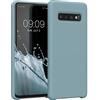 kwmobile Custodia Compatibile con Samsung Galaxy S10 Cover - Back Case per Smartphone in Silicone TPU - Protezione Gommata - antique stone