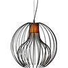MODOLUCE lampada a sospensione ICARO BALL MEDIA - IBIESO060G01-NE+ICIEFS050C01