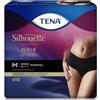 TENA SILHOUETTE NOIR M 10 PEZZI