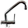 Rubinetto ForHome® 3 PWP Vie Per Acqua Depurata Rubinetto Per Depuratore (colore: Cromo)