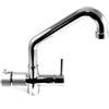 Rubinetto ForHome® 5 Vie PWP Per Acqua Depurata Rubinetto Per Depuratore (colore: Cromo)