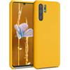 kwmobile Custodia Compatibile con Huawei P30 Pro Cover - Back Case per Smartphone in Silicone TPU - Protezione Gommata - giallo zafferano