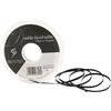 Berisfords 3501 Nastro Double-Face in Raso 30 m x 3 mm, Nero