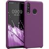 kwmobile Custodia Compatibile con Huawei P30 Lite Cover - Back Case per Smartphone in Silicone TPU - Protezione Gommata - viola magenta