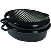 Kochstar 32711042 - Casseruola ovale senza anello, 42 cm, 42 x 42 x 10 cm, colore: Nero Macchiato
