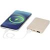 Avenue Power bank in plastica e paglia di grano personalizzato Asama 5000 mAh personalizzate o neutre