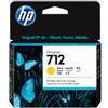 Hp - Cartuccia Ink originale - 712 - giallo - 3ED69A - 29 ml (unità vendita 1 pz.)