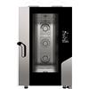 Ristoattrezzature Modello: 100820010192066,Forno a gas combinato 11 teglie GN 1/1 a convezione vapore con comandi digitali Black Mask