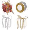BENECREAT 30PCS Scatole per Bomboniere a Forma di Cubo Trasparente 9x9x9cm Scatole Regalo in PVC con 2 Rotoli di Nastri Oro e Argento per Caramelle al Cioccolato