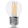 VTAC V-Tac VT-2366 Lampadina LED E27 Filamento Mini-Bulbo 6W - SKU 212842 | 212843 | 212844