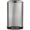 Les Collectors N°712 Pattumiera da cucina a pedale in ACCIAIO INOX, colore ACCIAIO INOX, 30L