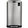 Les Collectors N°875 Pattumiera da cucina a pedale in ACCIAIO INOX, colore ACCIAIO INOX, 40L