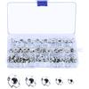 LAITER Dadi a T M8 Mobili Zincato 4 poli Dado Scanalatura M6 M3 M5 Placcato Dado a T Inserti Blindati Filettati Assortimento Ragno Metallo Ferro Fissaggio Rinforzo Tavolo Sedia Fai Da Te