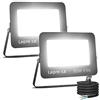 Lighting EVER Lepro Faretto LED da Esterno 50W, 4250LM Bianca Naturale 5000K, 2Pcs