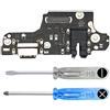 MMOBIEL Connettore Dock Compatibile con Xiaomi Note 9 PRO/Note 9S - Presa di Ricarica USB C - Audio Jack/Microfono/Antenna di Ricambio - incl. Cacciaviti
