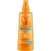 Vichy Idéal Soleil Spray Dolce Bambini Spf 50+ Protezione Molto Alta 200 Ml