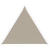 X-Robust Tenda a vela triangolare ombreggiante - 3,6 x 3,6 x 3,6 m - PL - tortora - X-Robust (unità vendita 1 pz.)