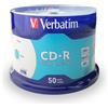 Verbatim Kit 50pz CD-R Stampabili Verbatim 700mb Velocità: 52x