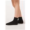 Calzedonia Calze Corte In Cotone Da Bambini Nero