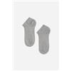 Calzedonia Calze Corte In Cotone Da Bambini Grigio