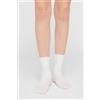 Calzedonia Calzini Corti Senza Elastico In Cotone Bianco
