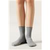 Calzedonia Calzini Corti Senza Elastico In Cotone Grigio