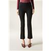 Calzedonia Pantaloni A Zampa Cropped Nero