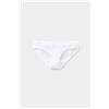 Tezenis Slip Donna In Cotone Organico Donna Bianco