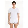 Tezenis T-shirt In Cotone Elasticizzato Uomo Bianco
